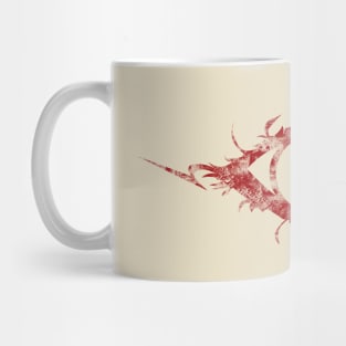 Art is in the EYE of the beholder (red) Mug